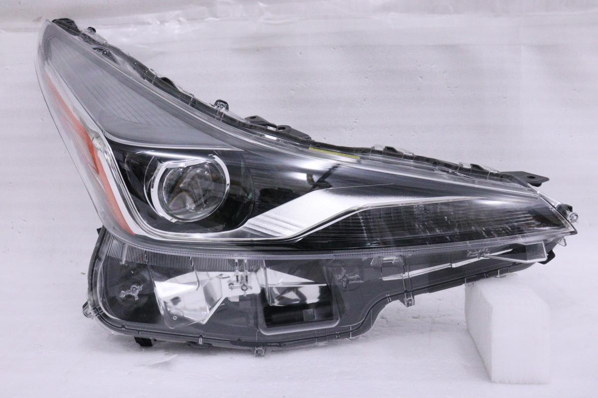 21263☆美品 後期 LED ZVW51 プリウス☆右ヘッドライト KOITO 47-104