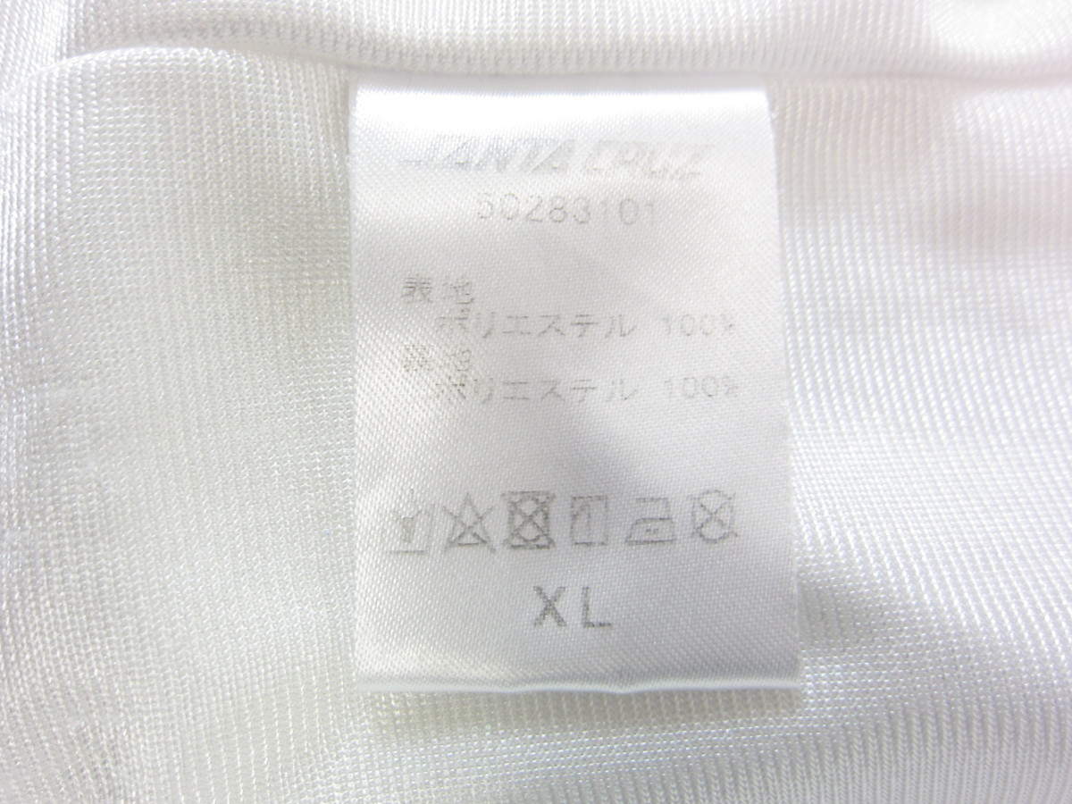 SANTA CRUZ サンタクルーズ ファイヤーバターン アームロゴ コーチジャケット ホワイト XL メンズ 衣類 #UF2836_画像4