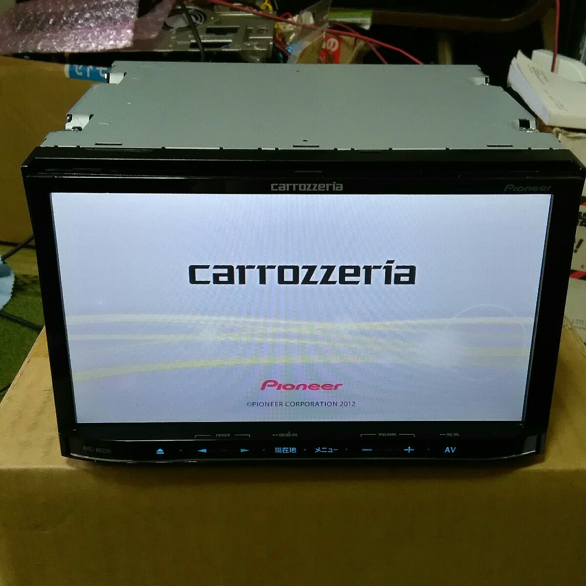 カロッツェリア 楽ナビ Lite MRZ09 2012年 Bluetooth/フルセグ/SD/DVD/USB