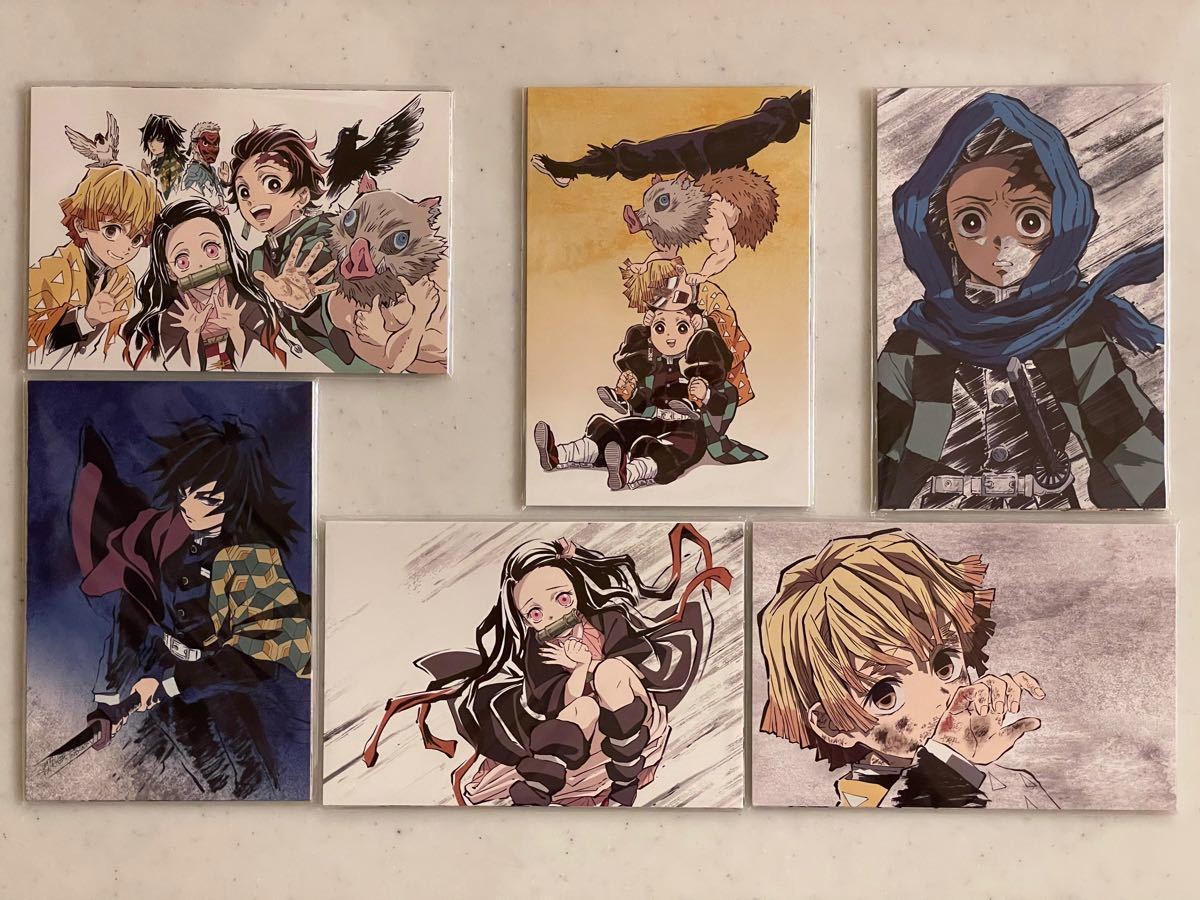 鬼滅の刃 全集中展 幕間画 (アイキャッチ)ポストカードセット 鬼滅の刃 全集中展 幕間画 (アイキャッチ)ポストカードセット