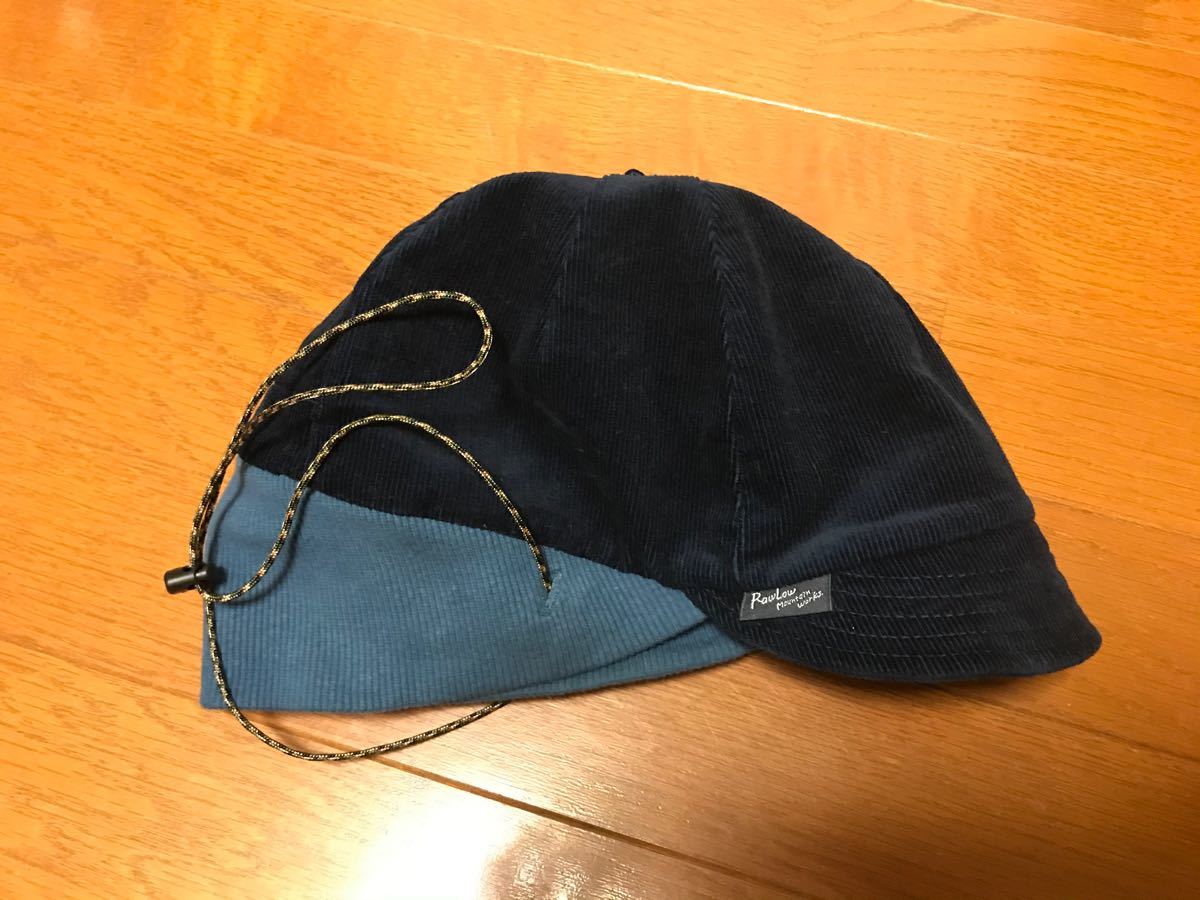 【RawLow Mountain Works】Bandit Cap (ネイビー)