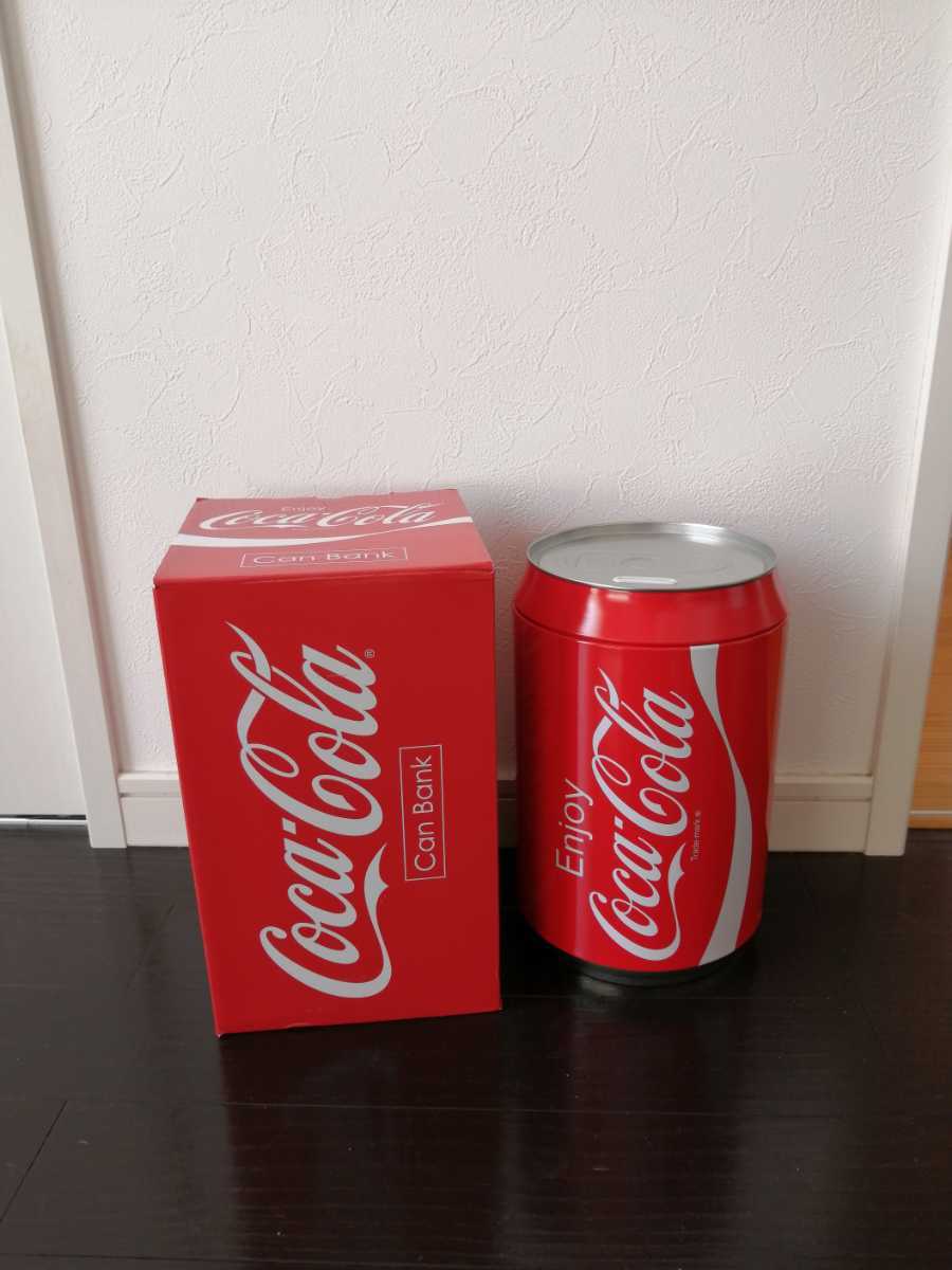 コカ・コーラ 缶バンク 貯金箱 レア 景品 アメリカン雑貨　コーラ缶　雑貨_画像1