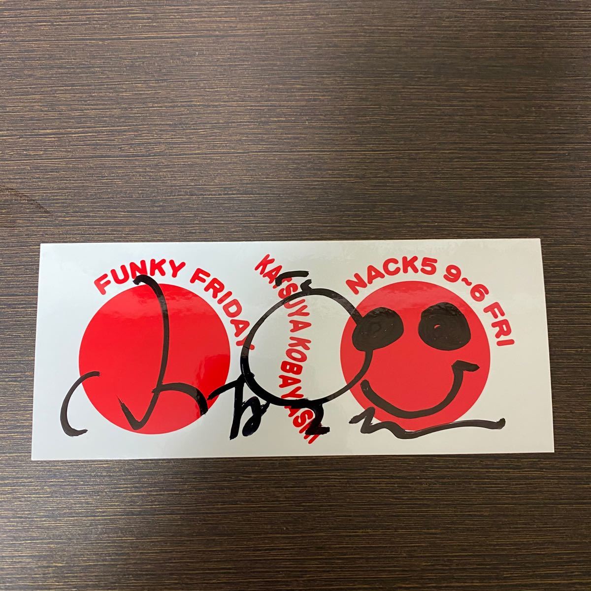 FM NACK5 ファンキーフライデー強気ステッカー FUNKY FRIDAY FM NACK5 ファンキーフライデー強気ステッカー FUNKY FRIDAY