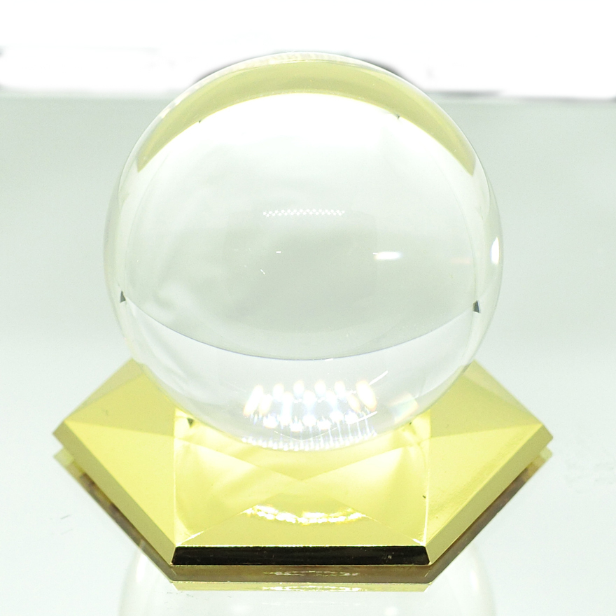 史上最も激安 高透明度 天然本水晶玉 直径35mm 重量59g z-063 アンティーク、コレクション