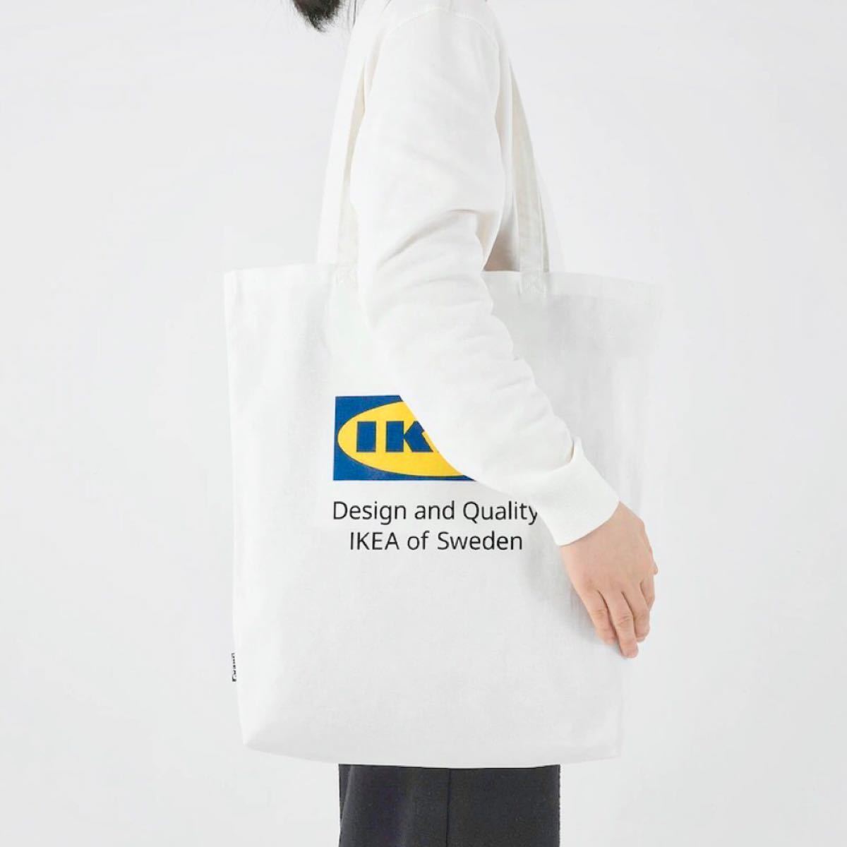 渋谷IKEA原宿　発売トートバッグ&カタログ　エコバッグ　キャンバスバッグ キャンバストートバッグ