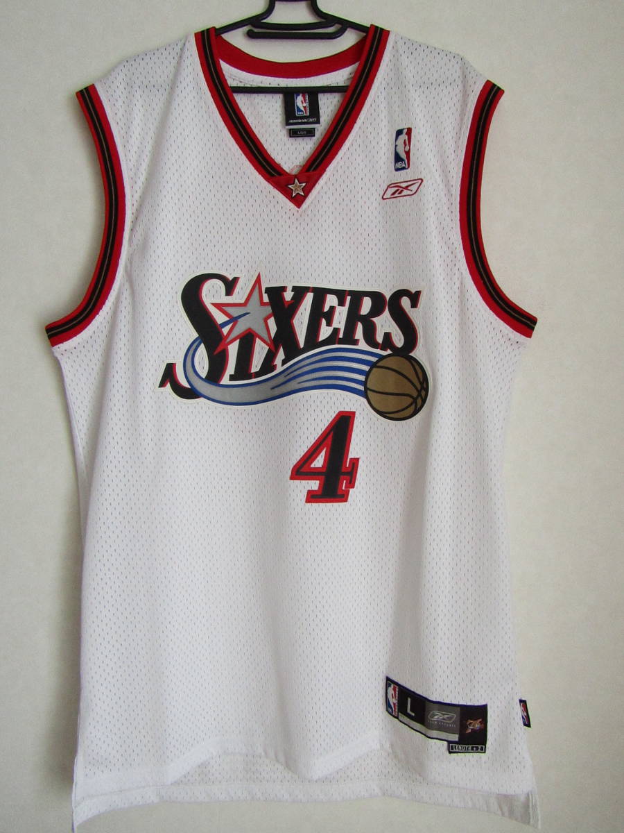 激レア 美品 NBA 76ers WEBBER クリス・ウェバー Reebok 激レア 美品 NBA 76ers WEBBER クリス・ウェバー Reebok