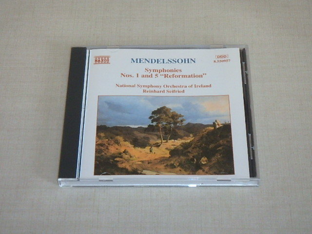 Mendelssohn（メンデルスゾーン）：Symphony 1 & 5　/　 Reinhard Seifried　/　輸入盤CD　_画像1