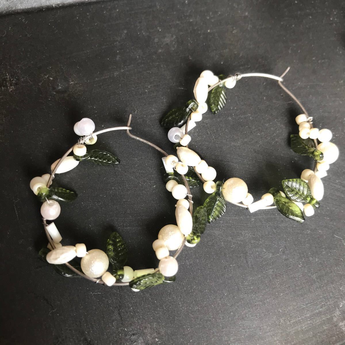 Paypayフリマ Handmadeピアス5点セット ヴィンテージビーズアクセサリー シェルビーズ アンティーク 手作り ハンドメイド Paypayフリマ Handmadeピアス5点セット ヴィンテージビーズアクセサリー シェルビーズ アンティーク 手作り ハンドメイド