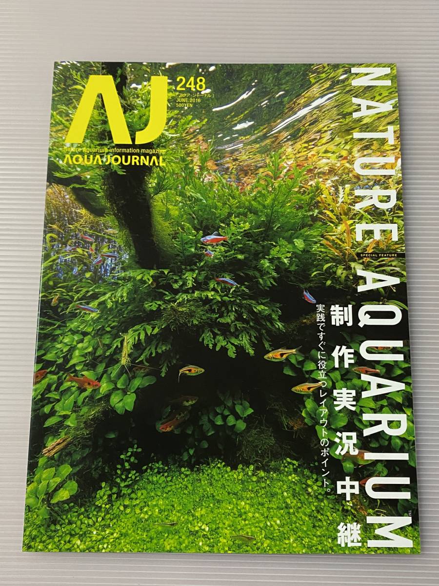  осталось 2 aqua journal ADA No.248 2016 год 6 месяц номер aqua дизайн amano.