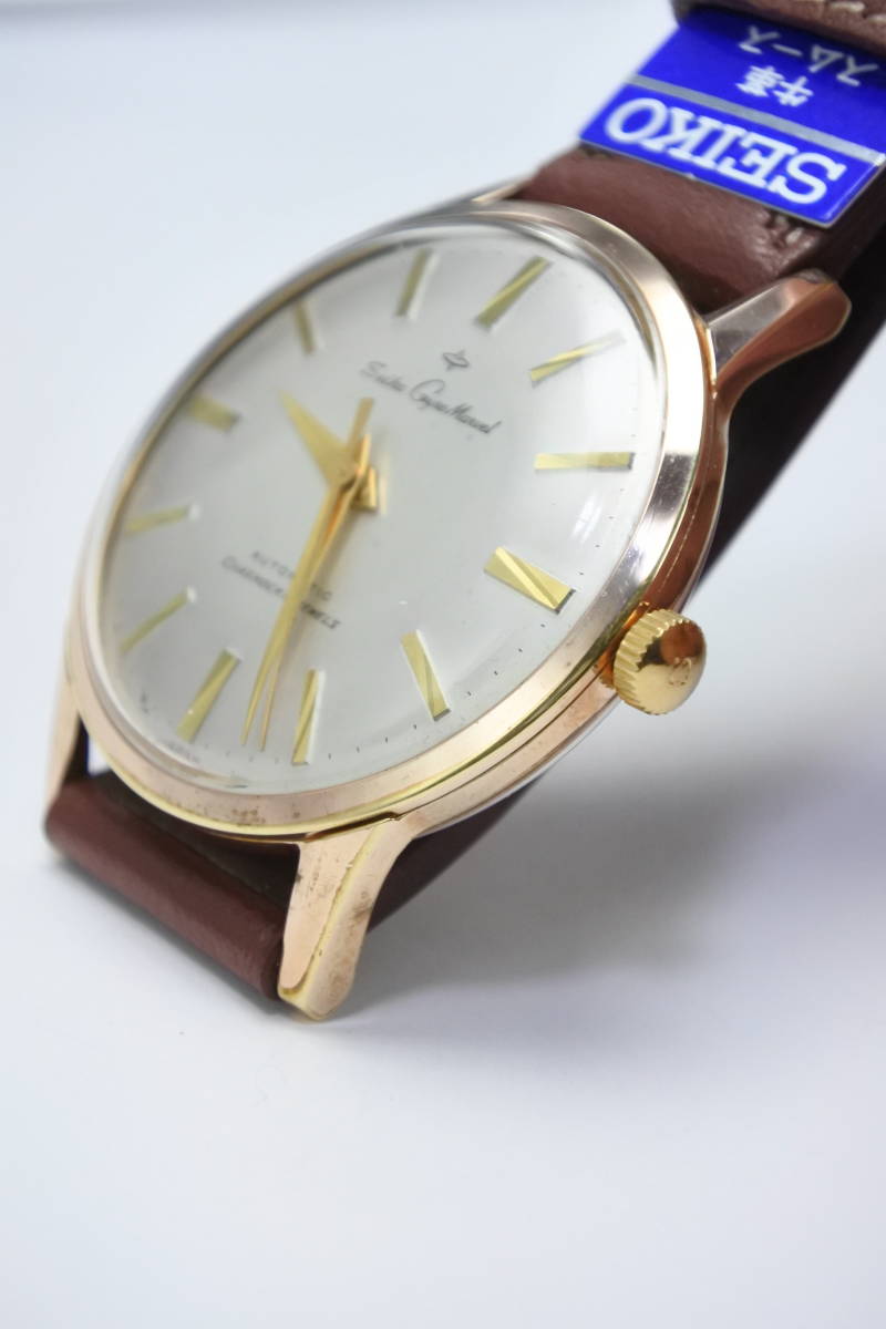 ☆☆☆ 奇跡！セイコー自動巻の祖19６2年製 名機 SEIKO Gyro marvel Cal.290 １７石 紳士自動巻腕時計 現存極稀少品_画像7