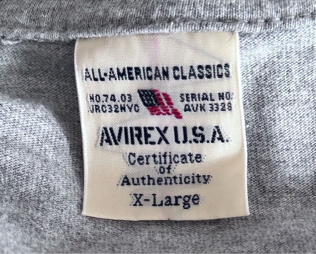 AVIREX U S AIR FORCE LANGLEY AFB VIRGINIA ロンT グレー｜Yahoo 