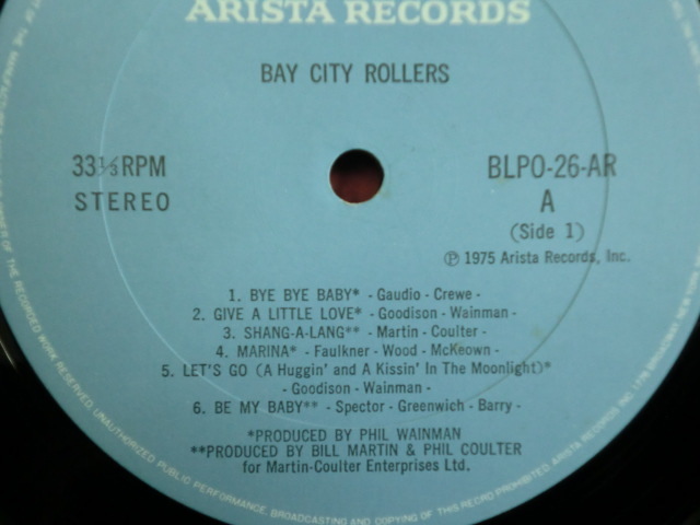 ◆名盤 ! BAY CITY ROLLERS / BAY CITY ROLLERS SATURDAY NIGHT 収録 LONDON NITE used◆_画像1