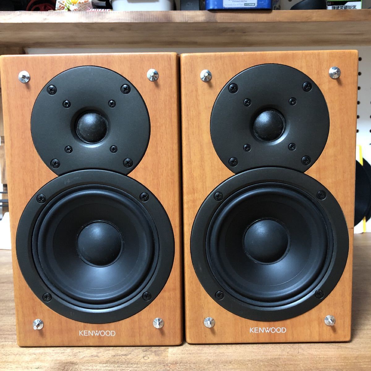 税込) ケンウッド スピーカーシステム 木目 LS-K711 anelizecampos.com.br