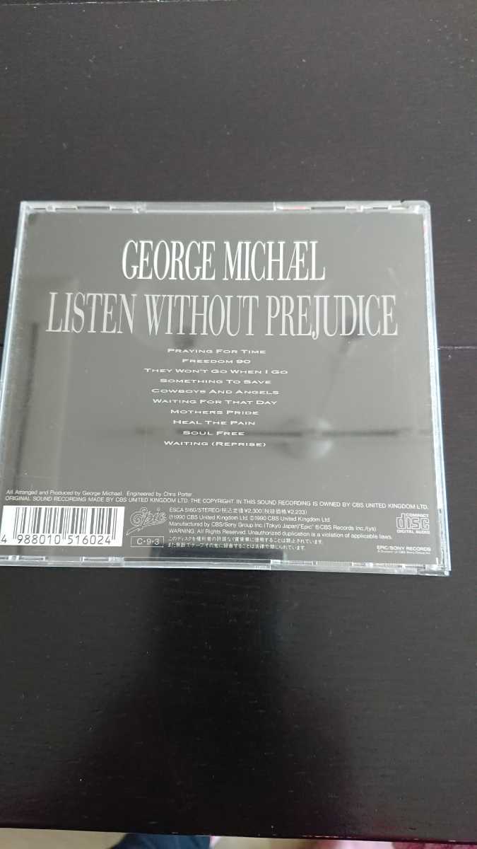 【送料無料】George Michael『LISTEN WITHOUT PREJUDICE Volume One』★ジョージ・マイケル