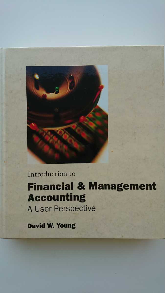 【稀少★送料無料】David W. Young『Introduction to Financial & Management Accounting』★ハードカバー