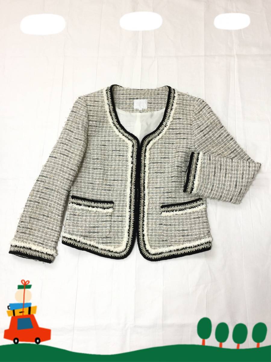 美品 自由区 ラメツイードノーカラージャケット40 黒 ベージュ 白卒業式入学式保護者 会23区フォーマルセレモニーブラック 日本代購代bid第一推介 Funbid 美品 自由区 ラメツイードノーカラージャケット40 黒 ベージュ 白卒業式入学式保護者 会23区フォーマルセレモニーブラック 日本代購代bid第一推介 Funbid