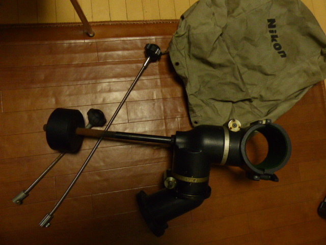  valuable at that time. with cover Nikon 8. red road .Φ100 band attaching weight axis long type 