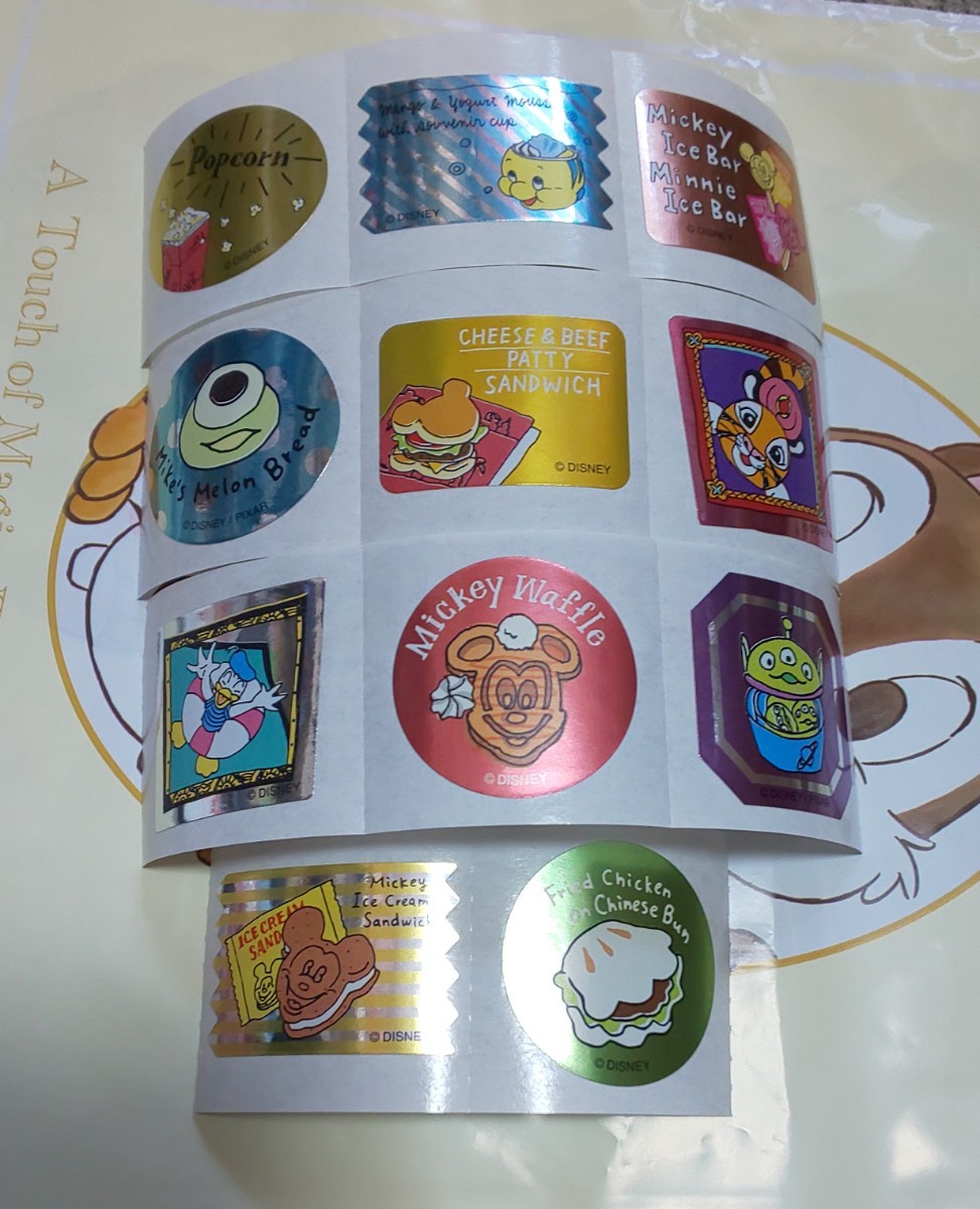 Paypayフリマ 東京ディズニーリゾート Tdr ロールシール 11絵柄 各1枚 パークフード ピカピカ ワッフル ポップコーンなど Paypayフリマ 東京ディズニーリゾート Tdr ロールシール 11絵柄 各1枚 パークフード ピカピカ ワッフル ポップコーンなど