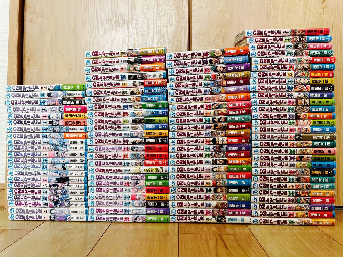 Paypayフリマ ワンピース 全巻 97巻まで 帯 10巻から97巻まで初版 Paypayフリマ ワンピース 全巻 97巻まで 帯 10巻から97巻まで初版