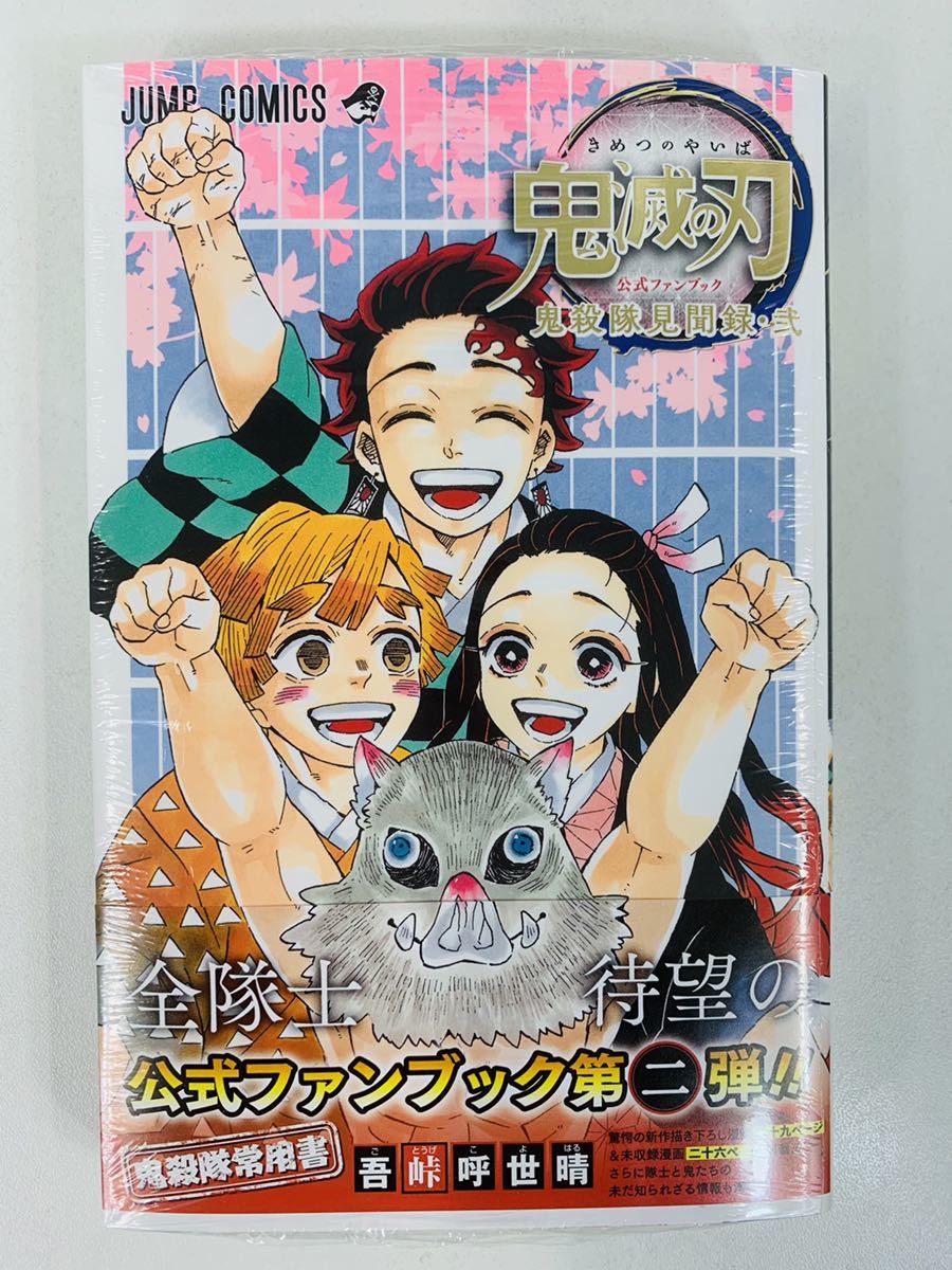 【新品】【鬼滅の刃 吾峠呼世晴画集＋鬼殺隊見聞録・弐（透明ブックカバー付属）】白井カイウ・出水ぽすか★ジャンプコミックス集英社_画像5