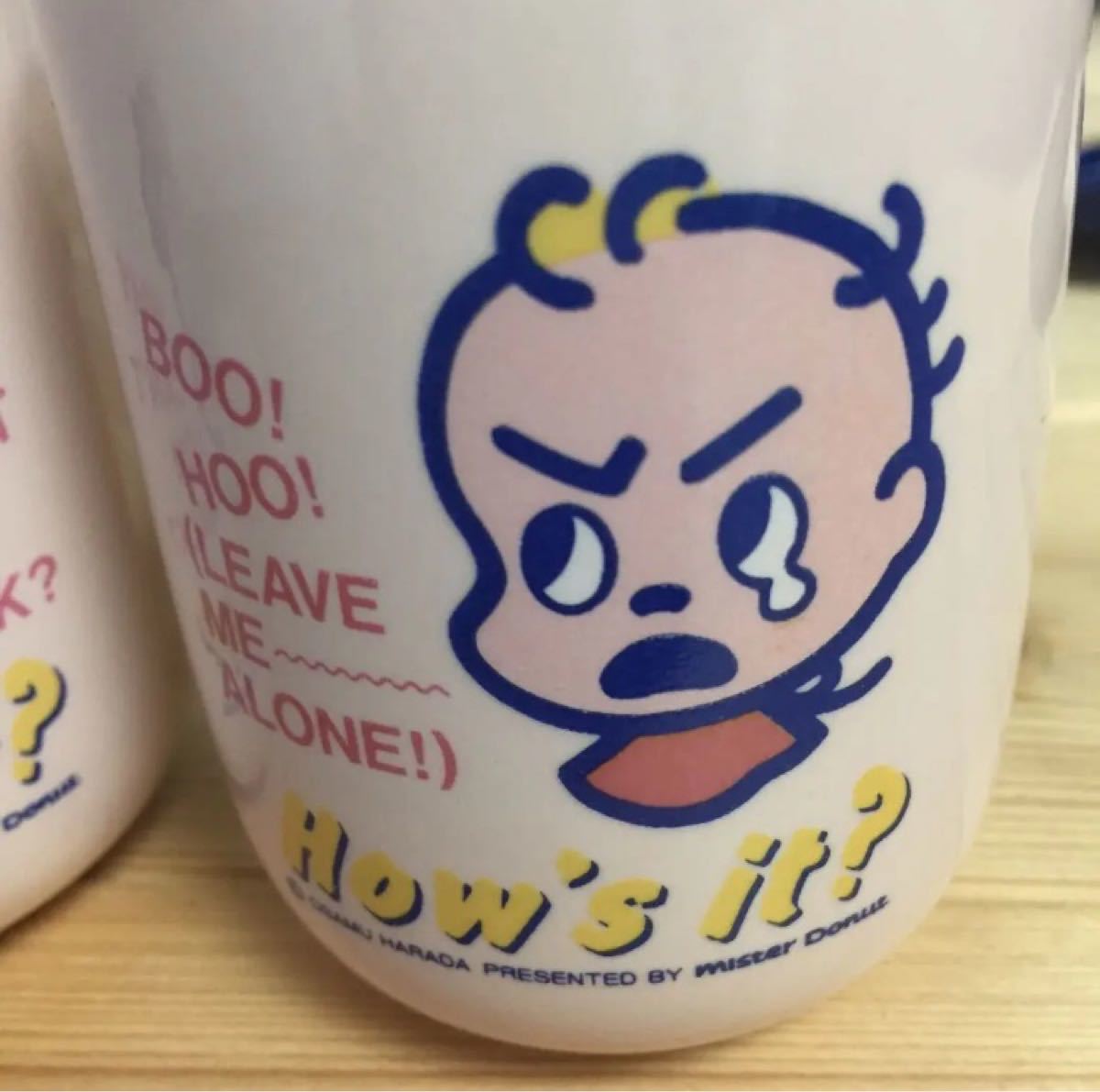 おさむグッズ ミスド 湯のみ ペアセット 原田治 オサムグッズ おさむグッズ ミスド 湯のみ ペアセット 原田治 オサムグッズ