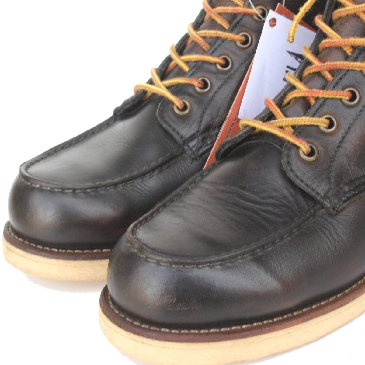 (07738) limitation Hawaii black rare superior article REDWING875 dog stamp Red Wing 8.5E approximately 26.5cm (Hawaii old dog 97 year made black light brown oroijinaru black dyeing after dyeing )