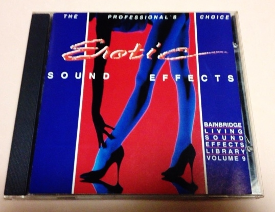 効果音CD Erotic Sound Effects(エロティック,セクシー) 90 Tracks US盤/Mood,Talk,Phone Messages,Serious等