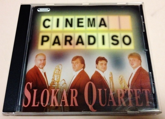 映画音楽集 Slokar Quartet 「Cinema Paradiso」 007 James Bond,Ennio Morricone,John Williams,Federico Fellini作品等_画像1