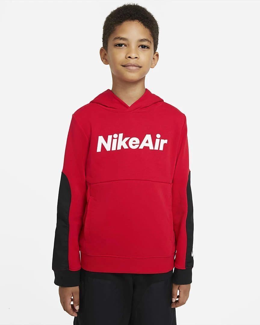 新品 定価6600円 140㎝ NIKE ナイキ スウェットパーカー NIKE AIR ナイキエアー　ジュニア フレンチテリー プルオーバーフーディ