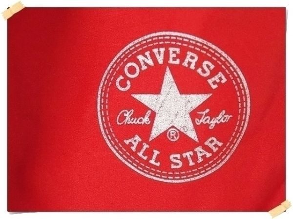 【CONVERSE】 美品 コンバース レッド裏ボアボトムス ポリエステル100% サイズS_画像4