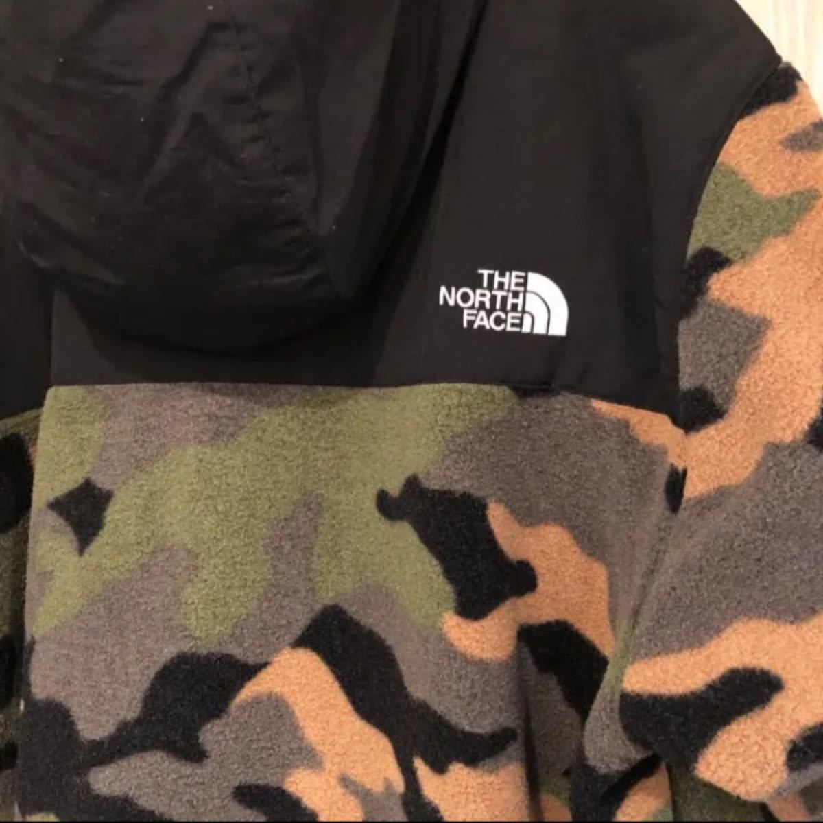 【新品未使用】ノースフェイス デナリフーディ 迷彩 フリース　アノラック　Ｌ THE NORTH FACE