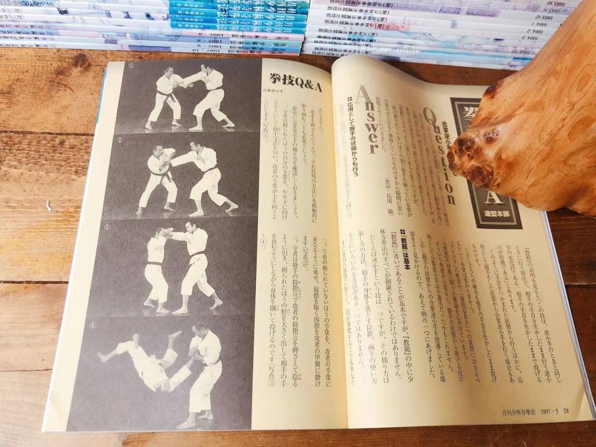 レア 月刊 少林寺拳法 全74冊 検索:少林寺拳法教範/宗道臣/詠春拳