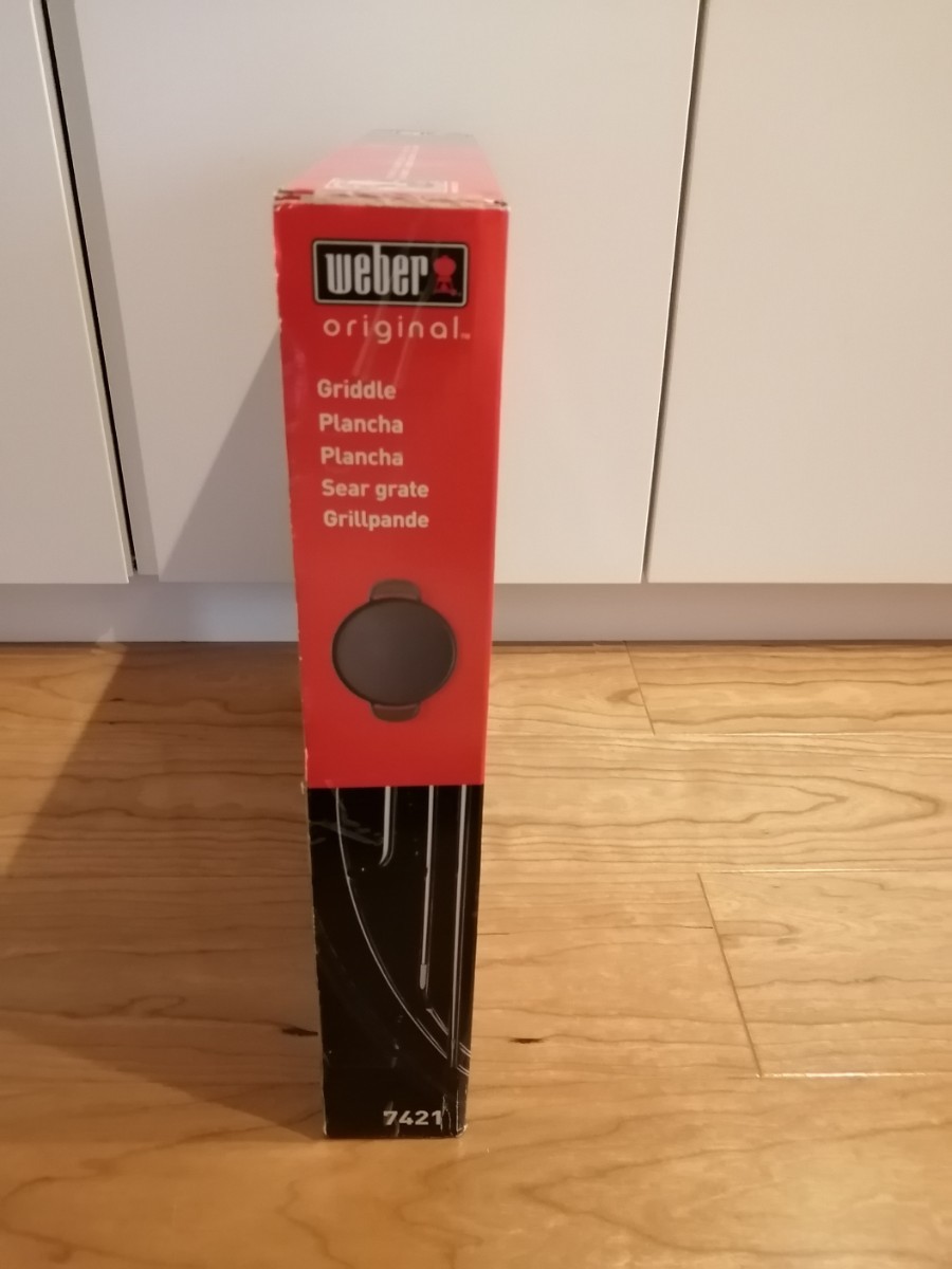 新品☆未開封　ウェーバー　(Weber) バーベキュー  GBSグリドル 鉄板　30.5 cm