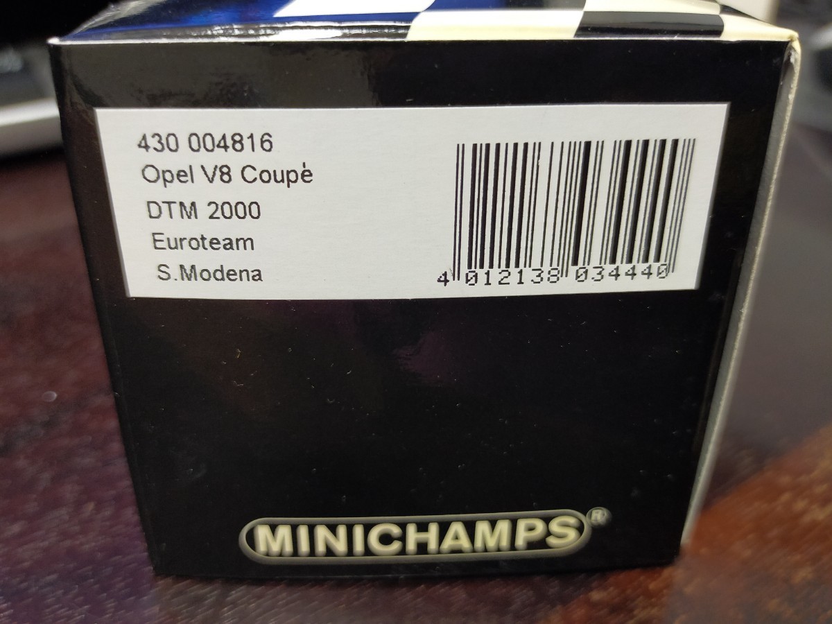 1/43 PMA MINICHAMPS OPEL オペル V8 クーペ DTM 2000 #16