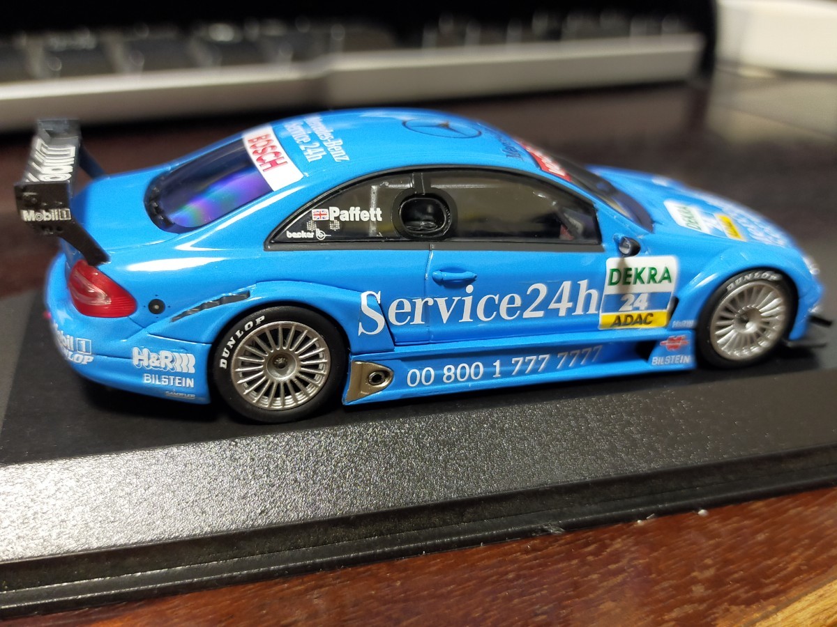 1/43 PMA メルセデスベンツ CLK クーペ DTM 2003 #24