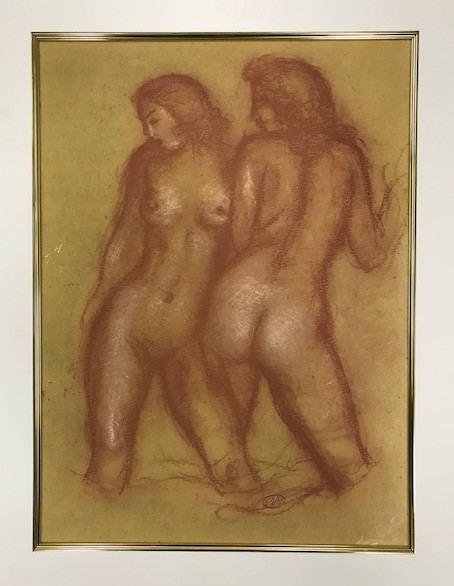 【特価】　≪　　アリステイド・マイヨール　　≫　　リトグラフ【石版画】　　FEMME NUE　Ⅱ 　　1948年　　ARISTIDE MAILLOL_画像2