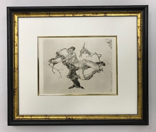 特価】 ≪ パウル クレー ≫ エッチング【銅版画】 VIRGIN IN 特価】 ≪ パウル クレー ≫ エッチング【銅版画】 VIRGIN IN