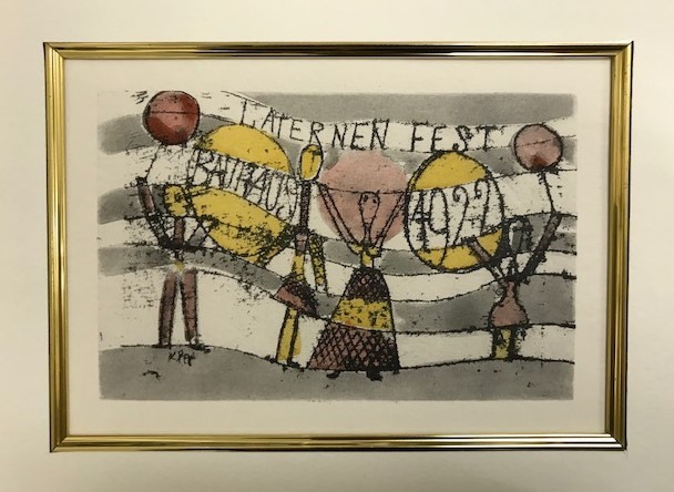 特価】 ≪ パウル クレー ≫ リトグラフ【石版画】 LANTERN PARTY 1945