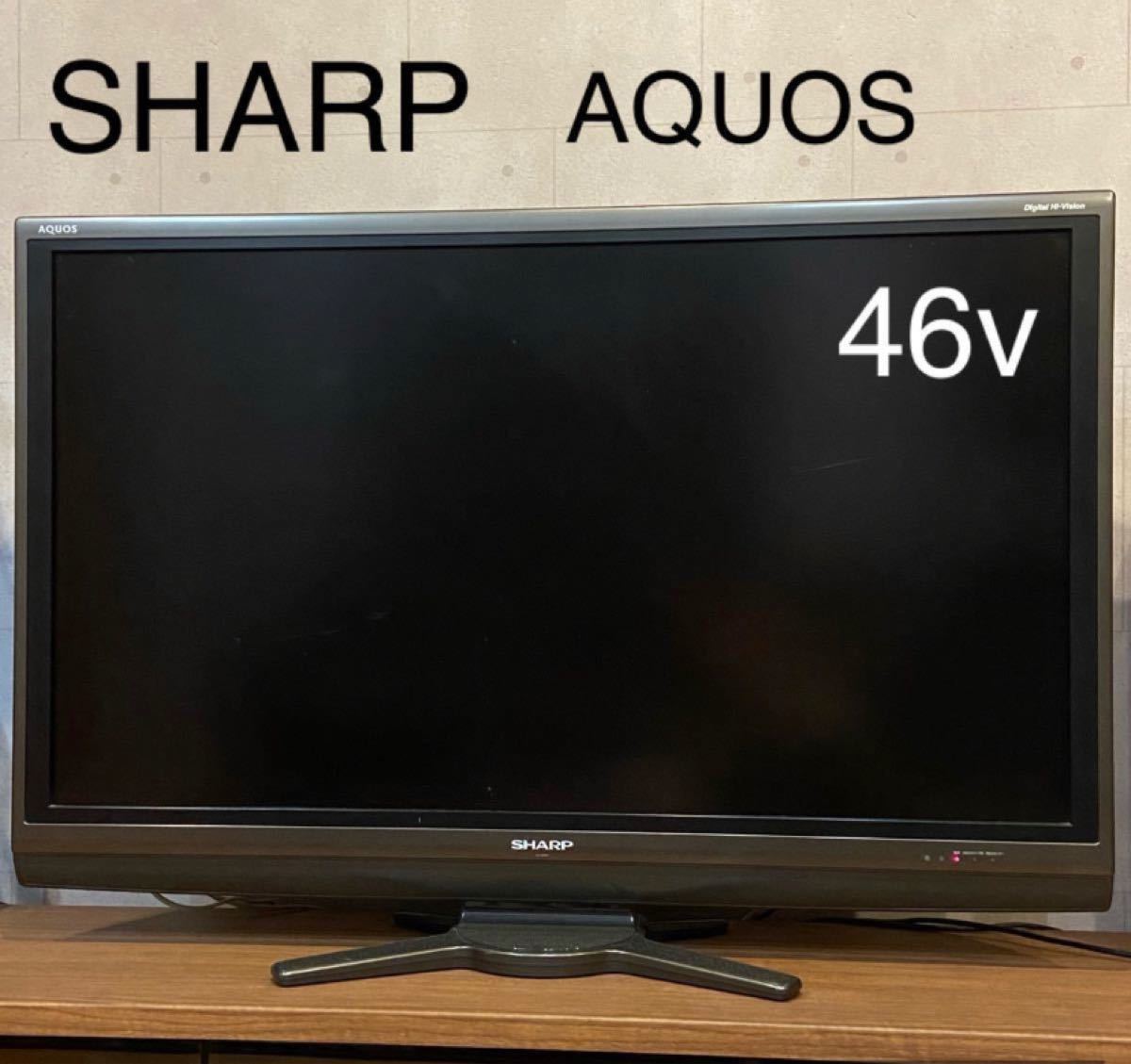 SHARP - シャープ AQUOS ４６インチテレビ (値下げ)の+