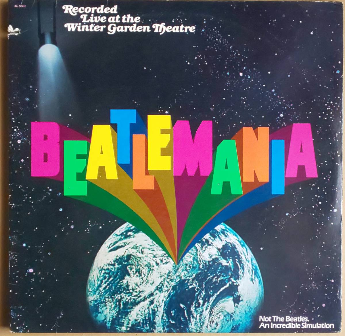 BEATLEMANIA ◇ US盤2枚組LP「Beatlemania (Original Cast Album Recorded Live At The Winter Garden Theatre)」[AL-8501]／THE BEATLES