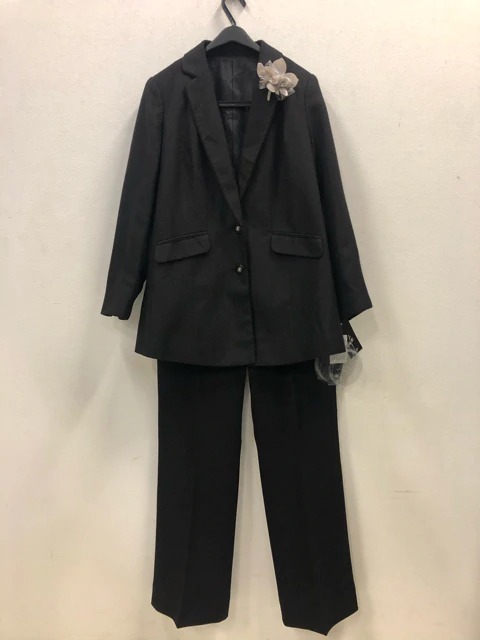  new goods *19 number 3L ceremony pants suit black corsage go in .. industry d130