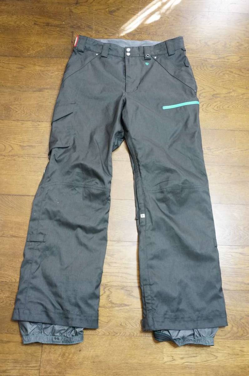 男性用 BURTON バートン スノーボードウエア The WHITE COLLECTION ホワイトコレクション TWC DIVISION PANT TWC ディビジョンパンツ L