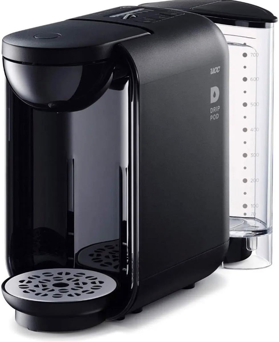 UCC カプセル式 コーヒーメーカー DRIPPOD ドリップポッド  DP2 ブラック コーヒーマシン 新品 未開封 送料無料