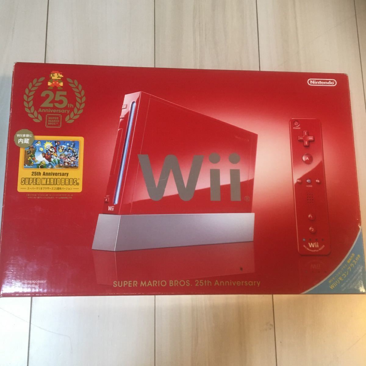 Nintendo Wiiレッド25周年マリオ仕様