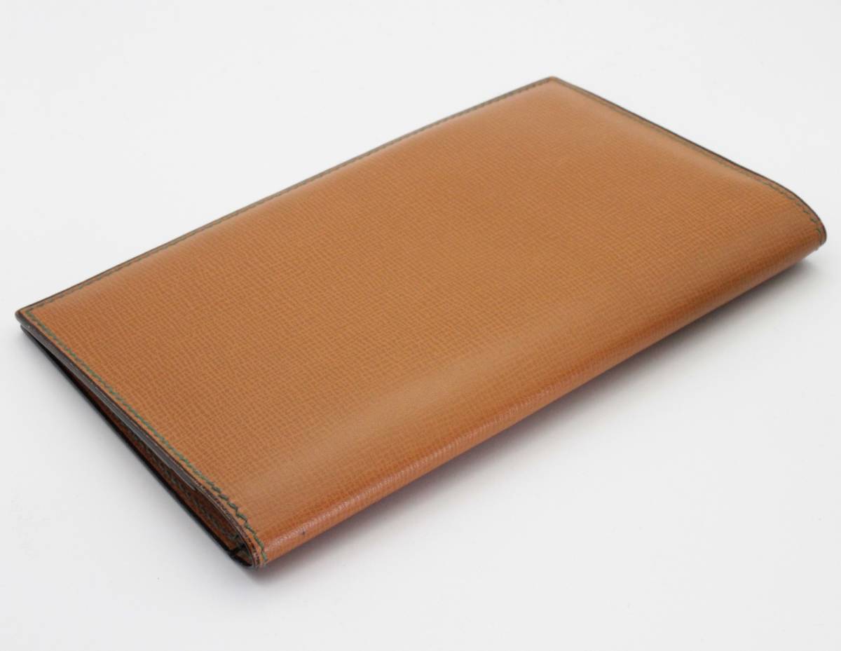 ヴァレクストラグレインレザー 二つ折り長財布【美品】-