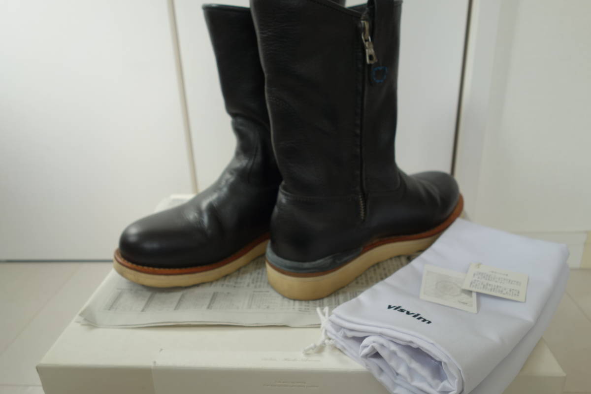 VISVIM WABANAKI BOOTS-FOLK VIRGILSERRAPARTICIANGRIZZLYBOOTS中村