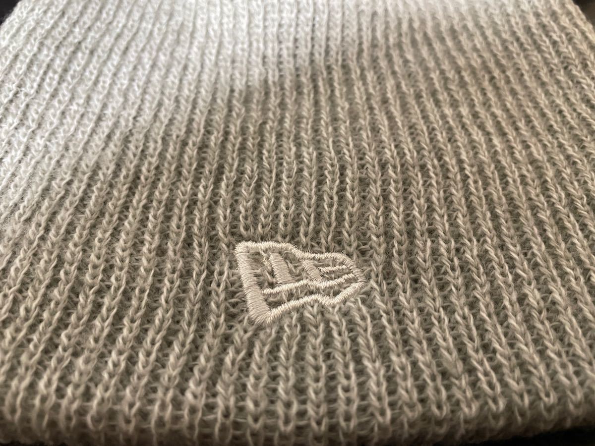 NEW ERA ニューエラ Basic Beanie ビーニー ニットキャップ グレー/スノーホワイト 