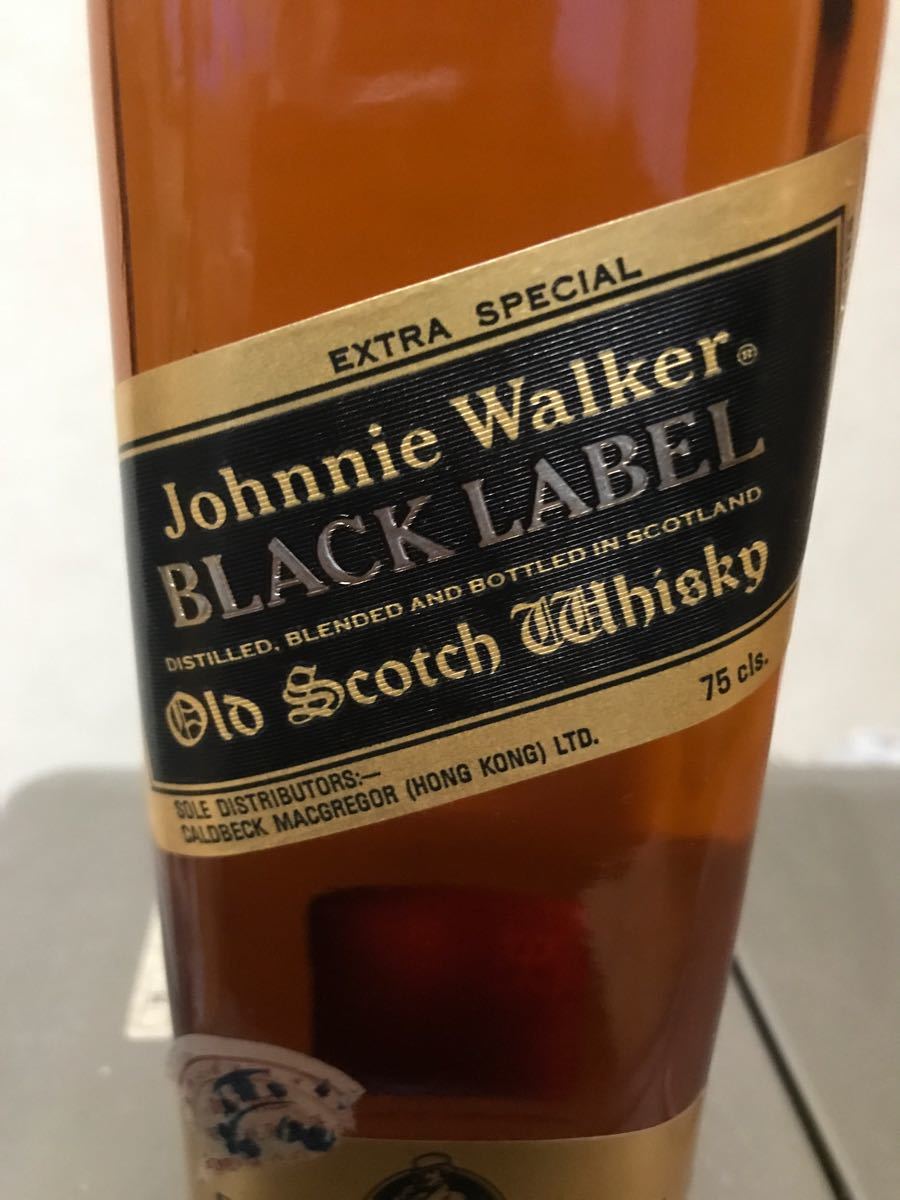 JOHNNIEWalker BLACK LABEL  箱付き　750ml 