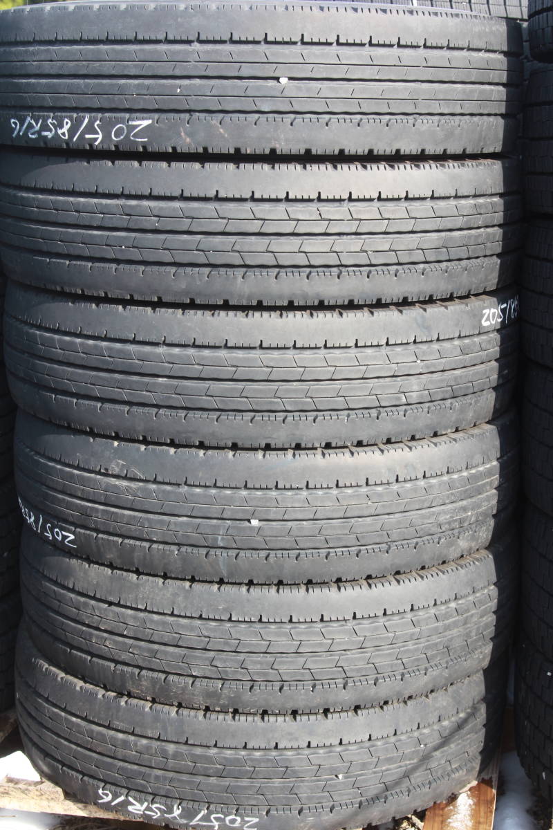 【送料無料】DUNLOP ENASAVE SPLT50 205/85R16 117/115N LT 6本セット ダンロップ /h_画像1