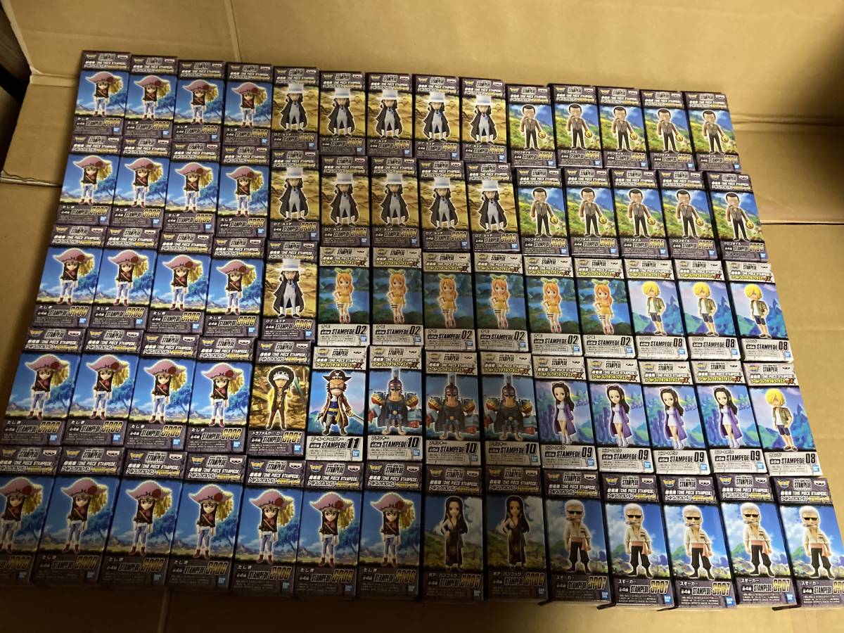 100個セット ワンピース フィギュア ワーコレ WCF ワールド